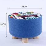 household solid wooden dressing table stool fashionable table stool 9