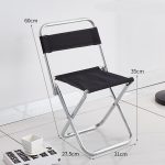 simple folding metal dressing table stool mini household table stool