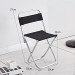 simple folding metal dressing table stool mini household table stool 2